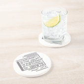 JFK quote onderzetter (Zijkant)