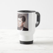 JFK Repareer Het Dak Bekende Quote Reisbeker (Voorkant rechts)
