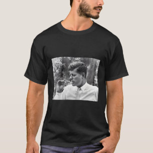 JFK roken sigaar T-shirt