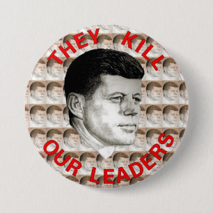 JFK RONDE BUTTON 7,6 CM