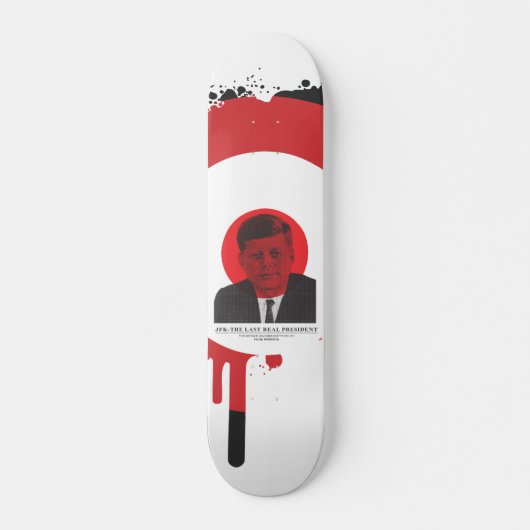 JFK-skateboarddek Persoonlijk Skateboard (Voorkant)