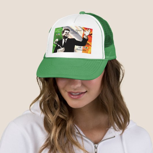 JFK Trucker Hoed Trucker Pet (In situ)