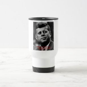 JFK "Vergeef Niet Vergeet" Wijsheid Quote Cadeaus  Reisbeker