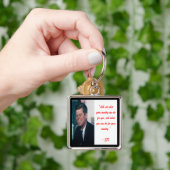 JFK & Vraag Niet Quote Sleutelhanger (Hand)