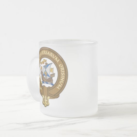 JFN Frosted 10oz Mok (Voorkant links)