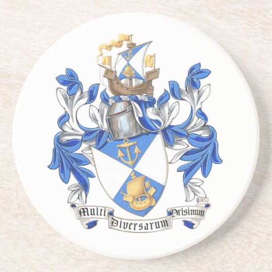 JFN Round Stone Onderzetter (Voorkant)