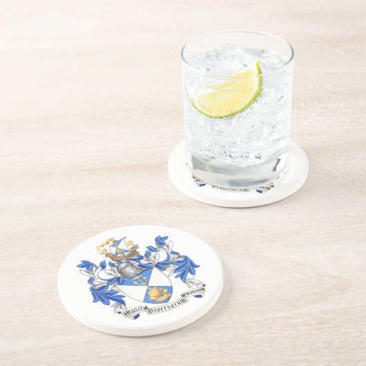 JFN Round Stone Onderzetter (Zijkant)