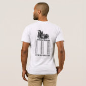 JFRD "Op de vlucht sinds 1886" T-shirt met station (Achterkant volledig)