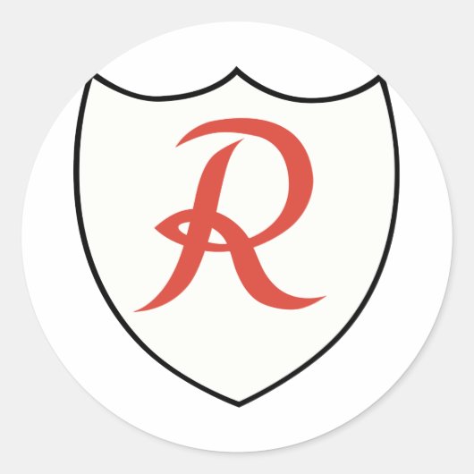 JG2 Richthofen Ronde Sticker (Voorkant)