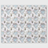 JG Art Nouveau Wrapping Paper Cadeaupapier (Vlak)