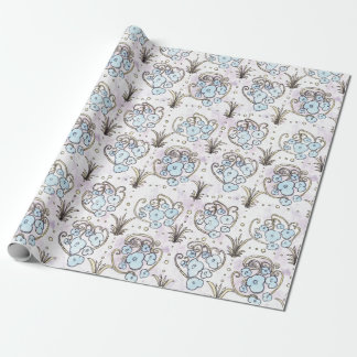 JG Art Nouveau Wrapping Paper Cadeaupapier