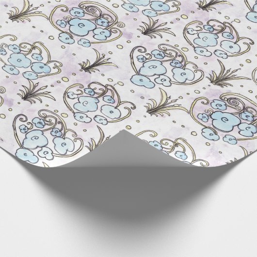 JG Art Nouveau Wrapping Paper Cadeaupapier (Hoek)