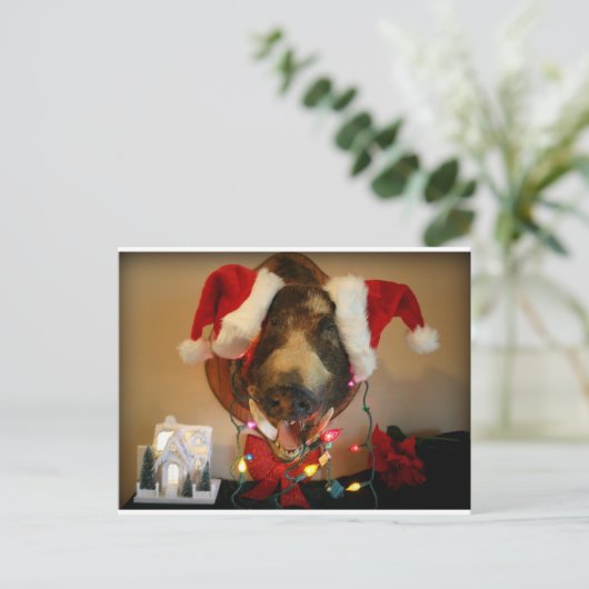 JG kerstkaart Briefkaart (Staand voorkant)