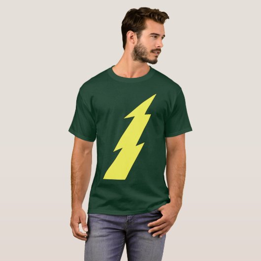 JG Lightning Bolt retro boy T-shirt (Voorkant volledig)