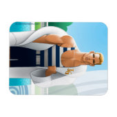 "JG" Premium Flexi Magnet van Glen Hanson Magneet (Horizontaal)