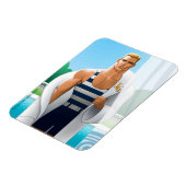 "JG" Premium Flexi Magnet van Glen Hanson Magneet (Linkerzijde)