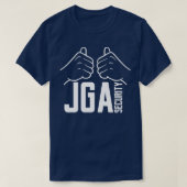 JGA Bachelor Party Security Management Cadeft 1 T-shirt (Design voorkant)