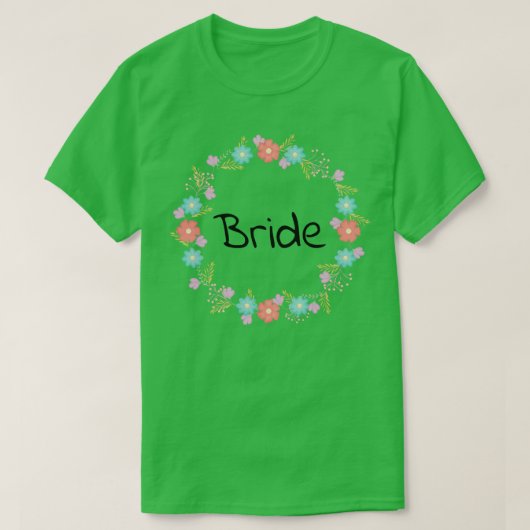JGA Bride 3 T-shirt (Design voorkant)