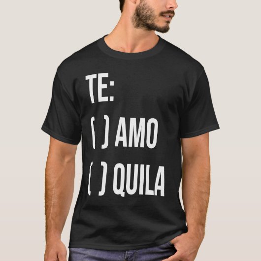 Jga Te Aamo Tequila Bridal Party Bachelorette Enga T-shirt (Voorkant)