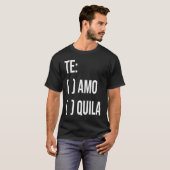 Jga Te Aamo Tequila Bridal Party Bachelorette Enga T-shirt (Voorkant volledig)