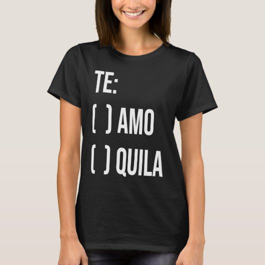 Jga Te Aamo Tequila Bruidsmeisjes Jonggezellenfees T-shirt (Voorkant)