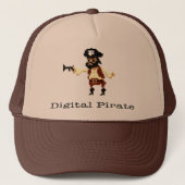 JGD — Digital Pirate Trucker Pet (Voorkant)