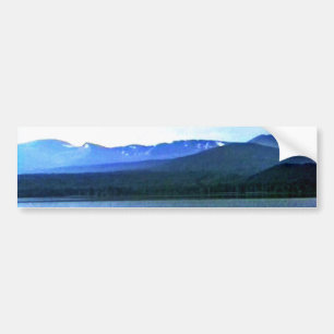 jGibney van de Kunst -36909a1 van de Bergen van Bumpersticker