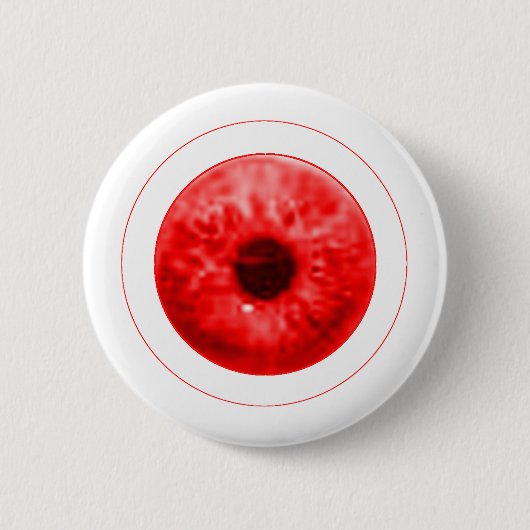 jGibney van de Oogappel van Red Eye de Kunstenaar Ronde Button 5,7 Cm (Voorkant)