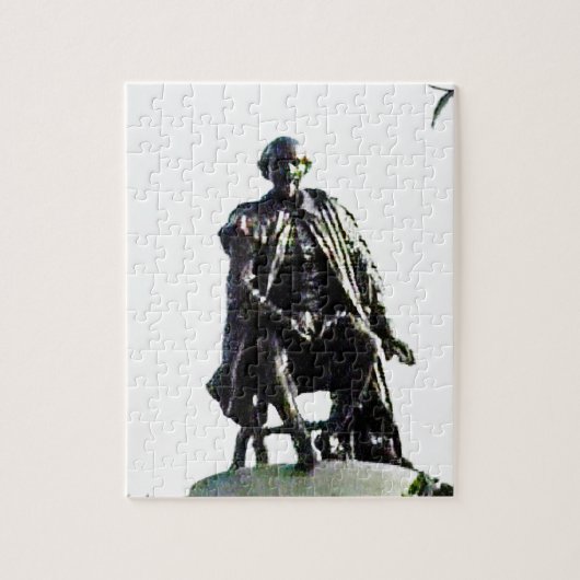 jGibney van het Standbeeld van stratford-op-Avon Legpuzzel (Verticaal)