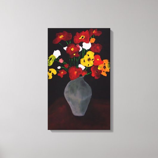 JGM - flowers of memory  Canvas Afdruk (Voorkant)