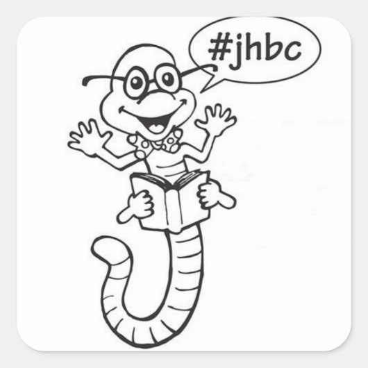 JHBC-Stickers Vierkante Sticker (Voorkant)