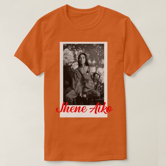 Jhene Aiko Potret T-shirt (Design voorkant)