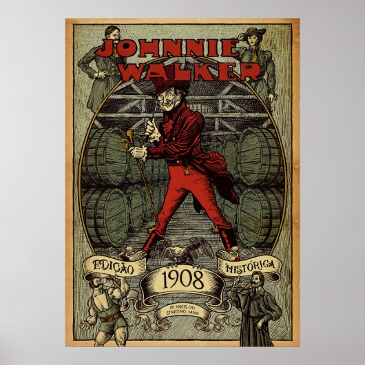 JHONNIE WALKER POSTER (Voorkant)