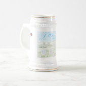 JHQ Rheindahlen Herdenking, 650 ml Bierpul (Voorkant links)