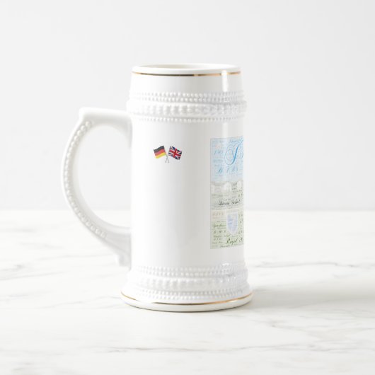 JHQ Rheindahlen Herdenking, 650 ml Bierpul (Links)