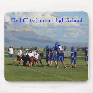 JHS FBall game, Dell City Junior High School Muismat