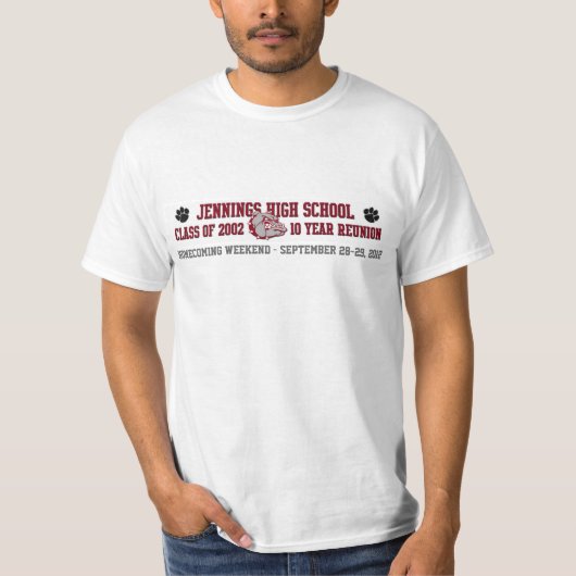 JHS Reunion Shirt (Voorkant)