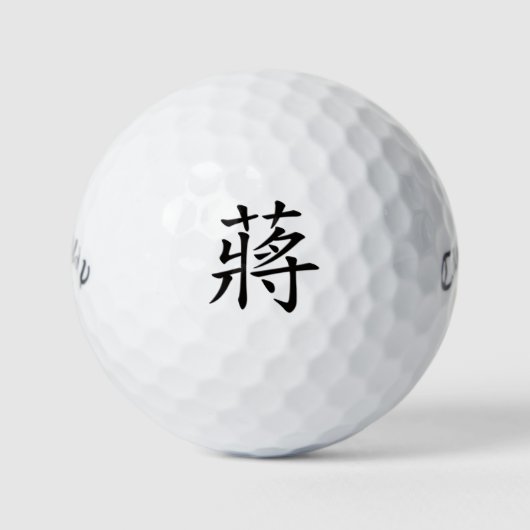 Jiang Personalized Golf Ball Golfballen (Voorkant)