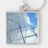 Jib Sail en Mast Afbeelding Sleutelhanger (Voorkant)