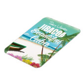 Jibacoa strand Cuba reisposter Magneet (Linkerzijde)