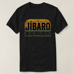 Jibaro Boricua Puertorriqueño T-shirt