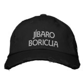Jibaro Boricua Verbonden Pet (Voorkant)