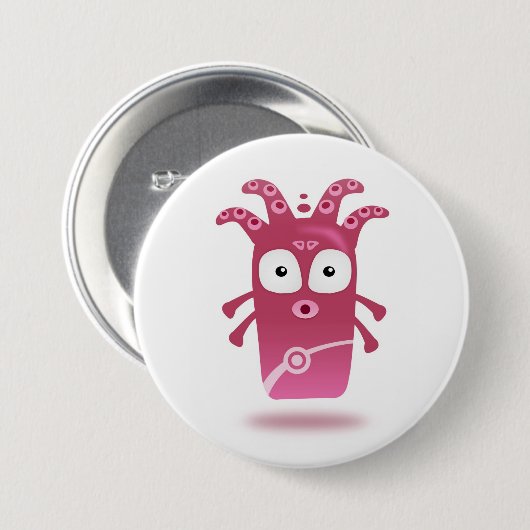 Jibboo-Button Ronde Button 7,6 Cm (Voorkant /achterkant)