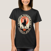 Jicarilla Apache sterk indianenindiaans Tri T-shirt (Voorkant)