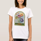 Jida Bloemen Grootmoeder T-shirt (Voorkant)