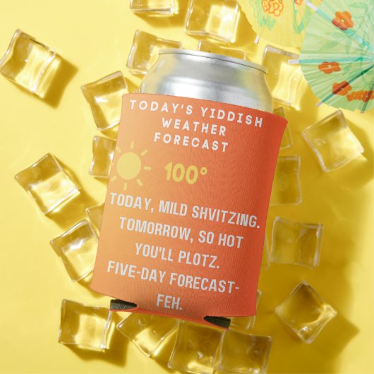 Jiddische Weersvoorspelling  Blikjeskoeler (Insitu Zomer)