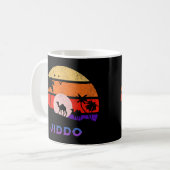 Jiddo Retro Sunset Ocean Grootvader Koffiemok (Voorkant links)