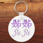 Jie Jie (Big Sister) Chinese Sleutelhanger (Voorkant)