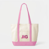 Jig Canvas tas (Voorkant)