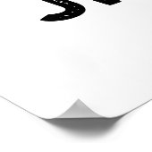 Jig Saw Funny Jigzaag Tool Pun Poster (Hoek)